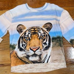 H&M Tiger print sweater